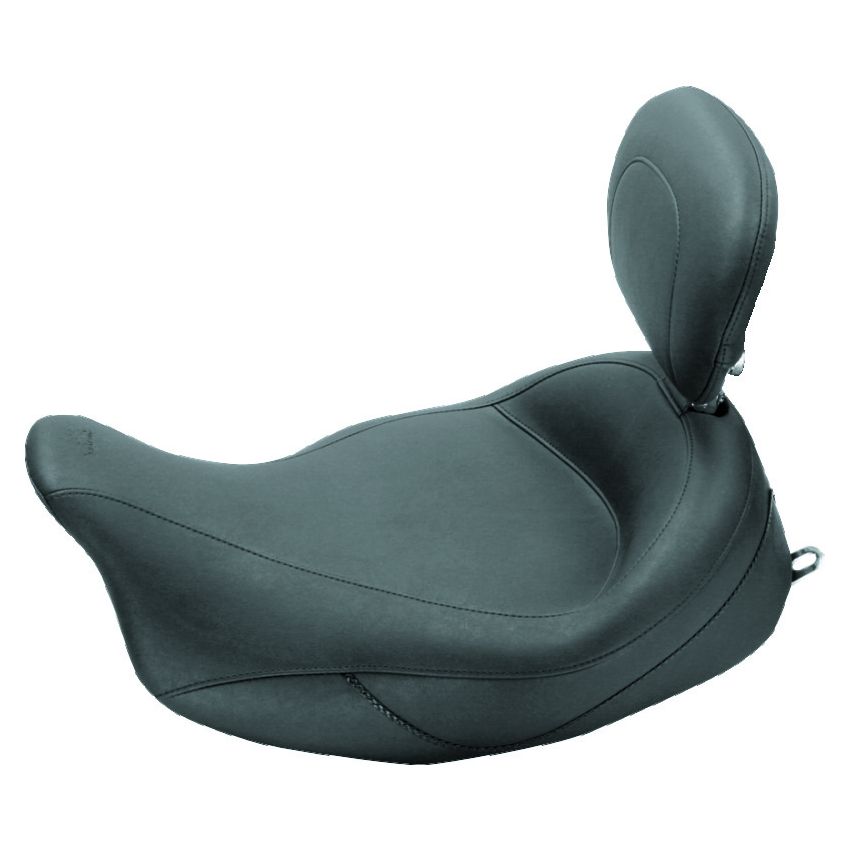 Mustang Motorcycle 79446 Mustang 08-21 Harley Electra Glide Std,Rd Glide,Rd King,Str Glide Touring Solo Seat - Black