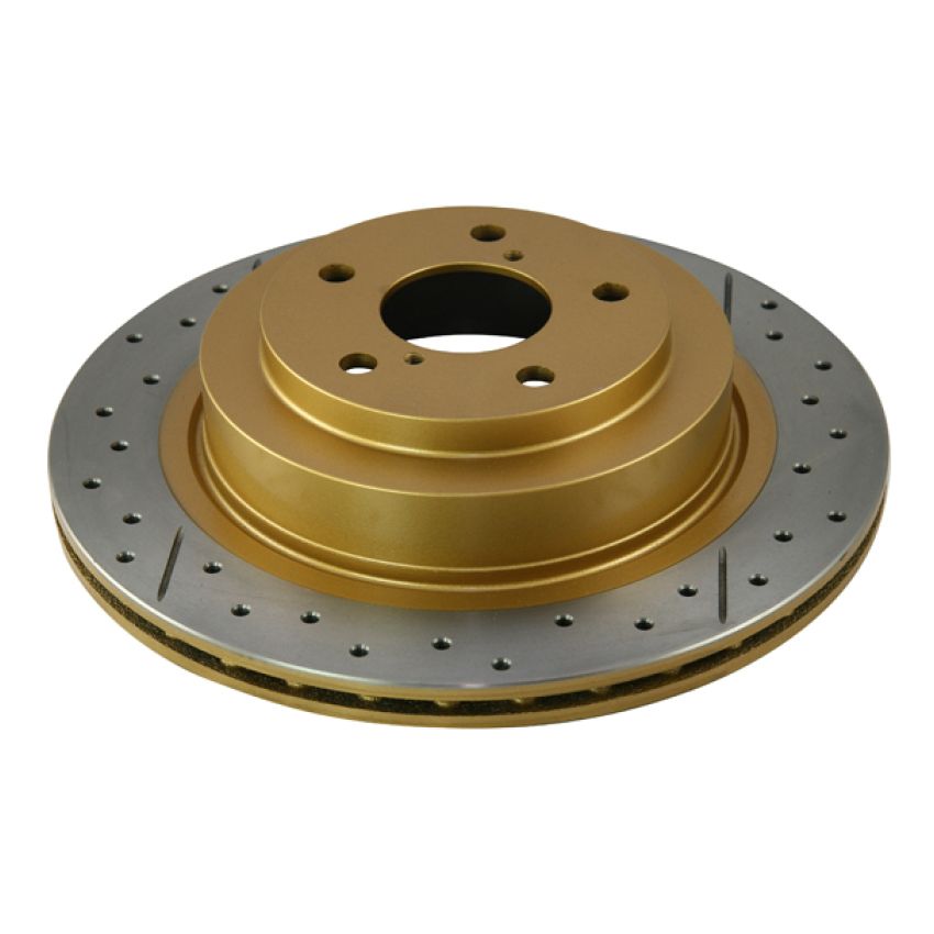 DBA 03-05 350Z / 03-04 G35 / 03-05 G35X Front Drilled & Slotted Street Series Rotor