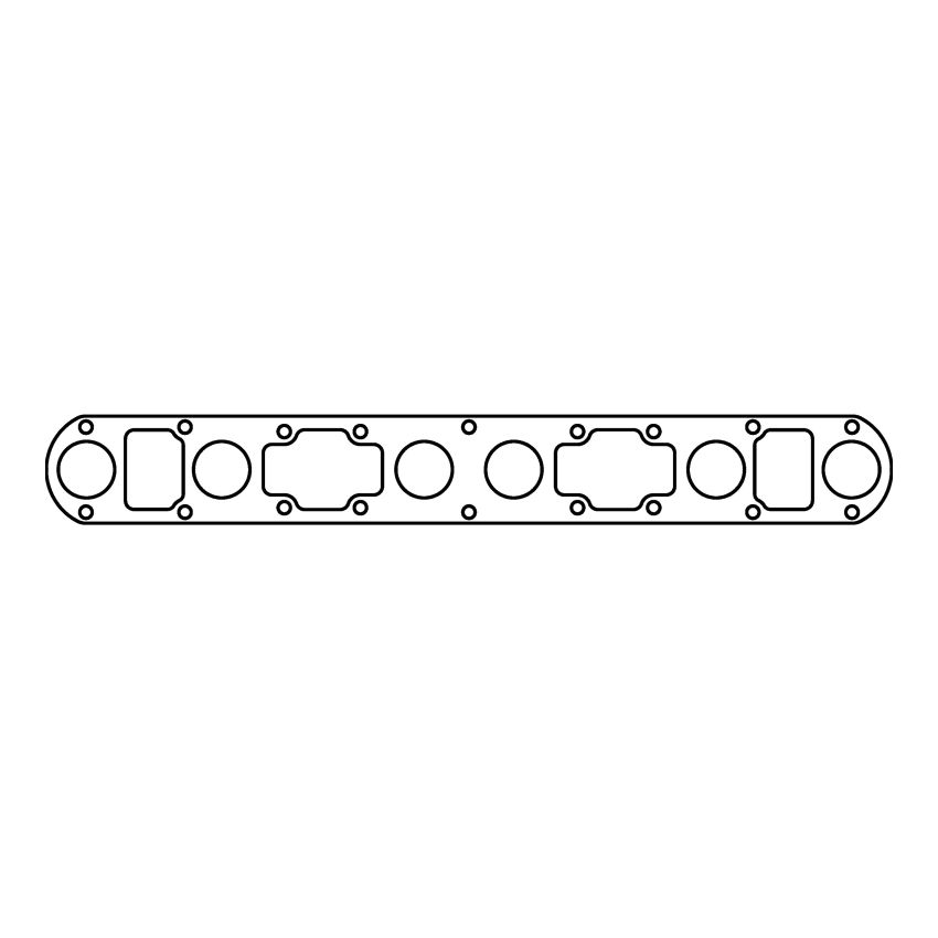 Cometic Gasket C4244-060 Cometic Jaguar XK6 .060in AFM Intake Manifold Gasket - With B Type Heads