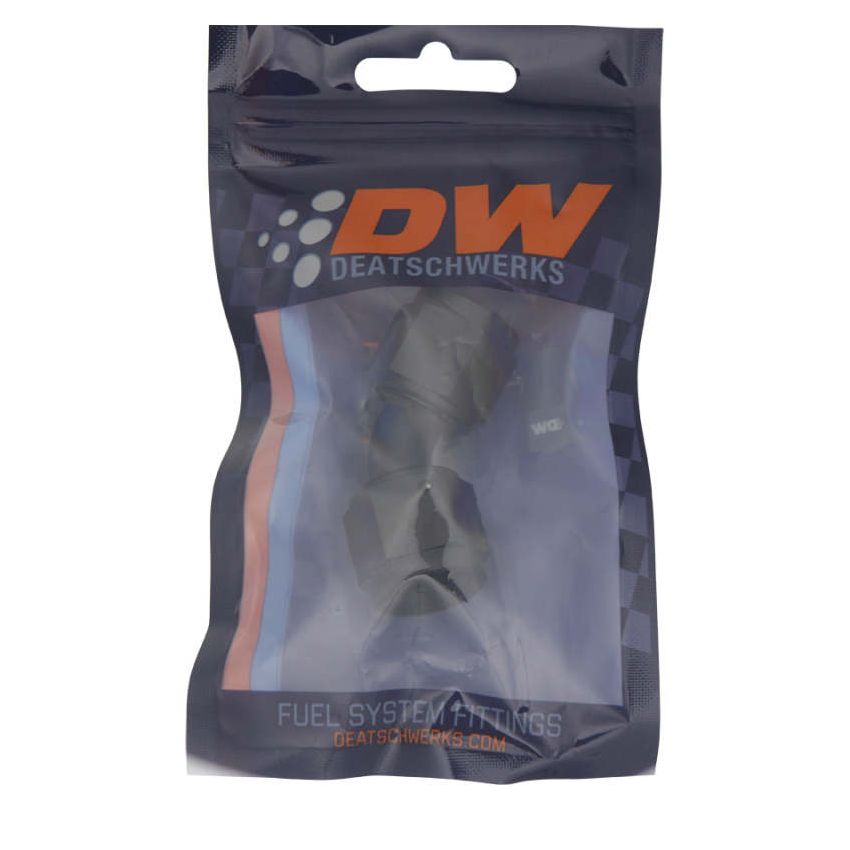 DeatschWerks 10AN Flare Female Swivel 45-Degree to 10AN Flare Female Swivel - Anodized Matte Black