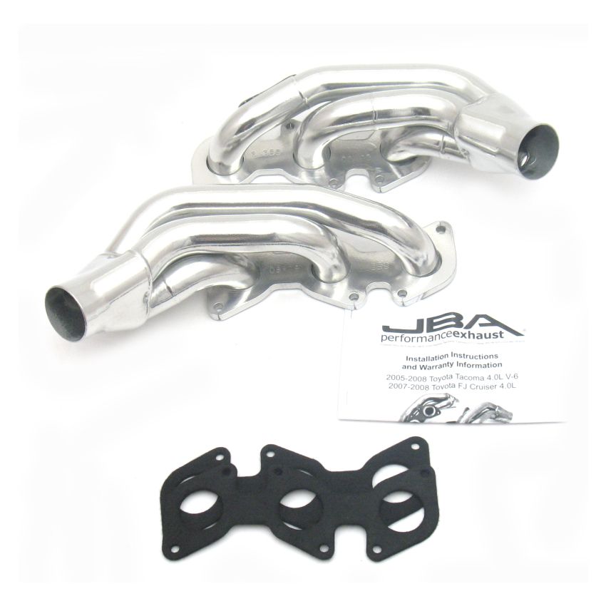 JBA 03-09 Toyota 4.0L V6 w/o A.I.R. 1-1/2in Primary Silver Ctd Cat4Ward Header