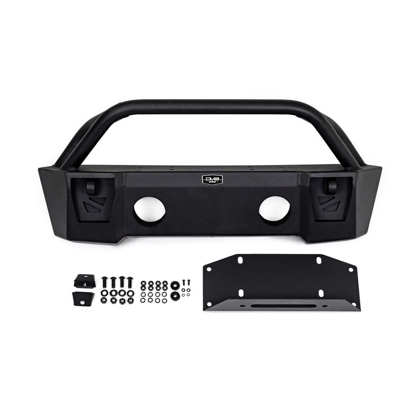 DV8 Offroad FBJL-04 07-22 Jeep Wrangler JK/JL Pocket Front Bumper