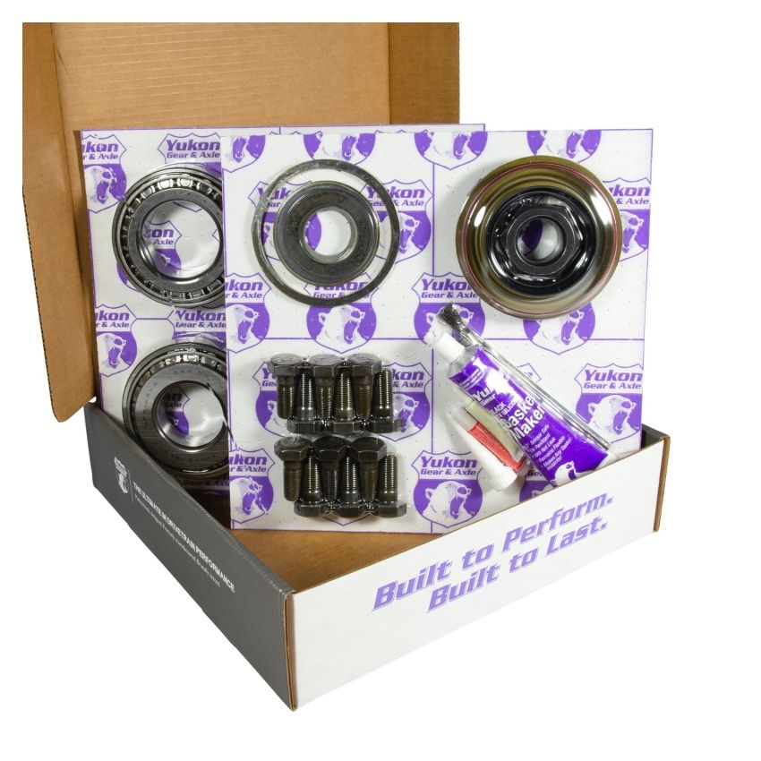 Yukon Gear & Axle YGK2182 Yukon 11.25in Dana 80 4.30 Rear Ring & Pinion Install Kit 35 Spline Positraction 4.375in BRG