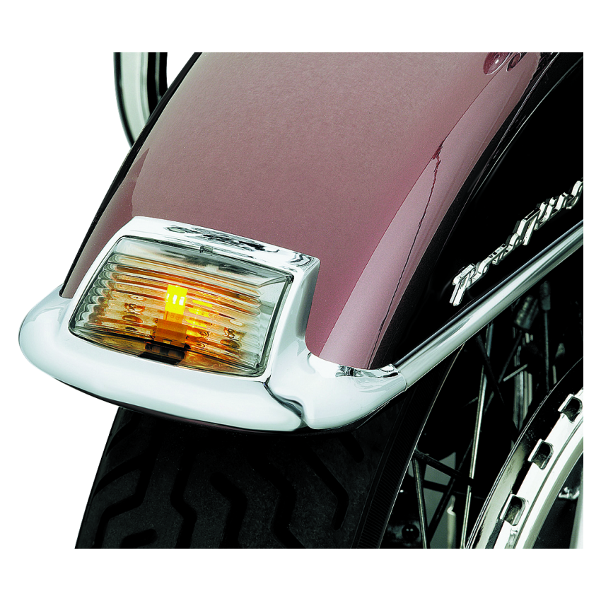 Kuryakyn 4824 Front Smoke Fender Tip Lens With LED