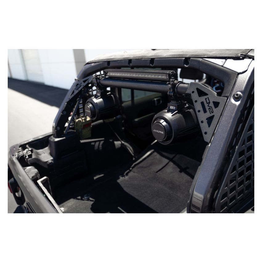 DV8 Offroad SBJL-01 18-23 Jeep Wrangler JL 4-Door Speaker/Light Bar Mount