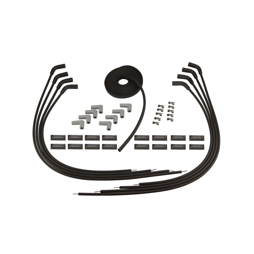 FAST 90 Degree Cut-to-Fit for LS Coils W/ Heat Sleeve FireWire Spark Plug Wire Set