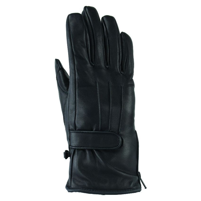 Kuryakyn 094516 Leather By River Road Taos Cold Weather Gloves Black Womens - Small