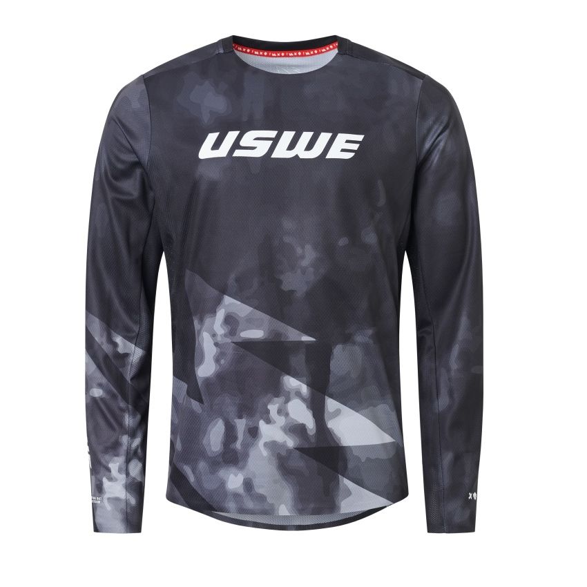 USWE 80951011999106 Rok Off-Road Air Jersey Adult Black - Large