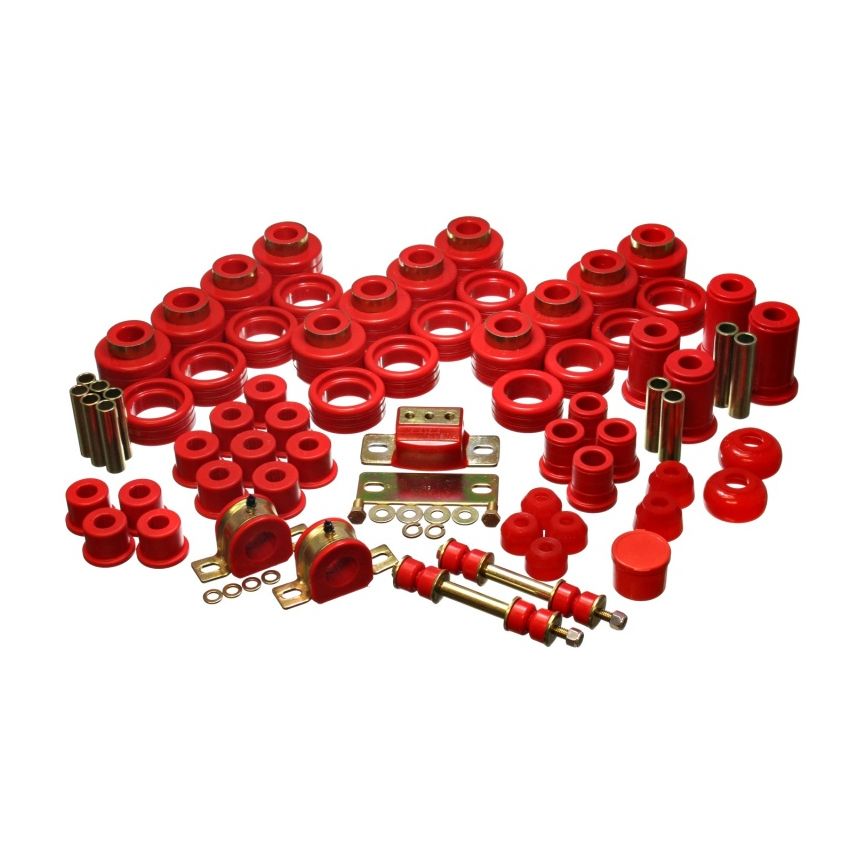 Energy Suspension 92-94 Chevy K5 Blazer / 92-99 Suburban / 92-99 GMC Denali XL/Yukon XL 2WD Red Hype