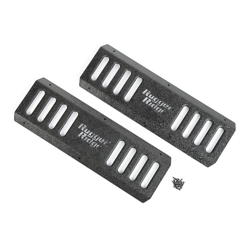 Rugged Ridge RRC Side Armor Guard Plates 07-18 Jeep Wrangler JK
