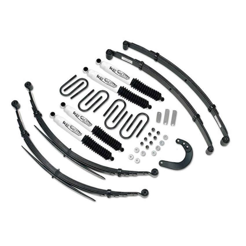 Tuff Country 14711KN 73-87 Chevy Blazer 4X4 4in Lift Kit EZ-Ride (w/52in Rear Springs SX8000)