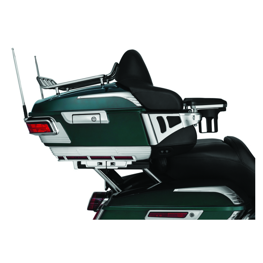 Kuryakyn 863 Billet Antenna Round/Grooved Chrome