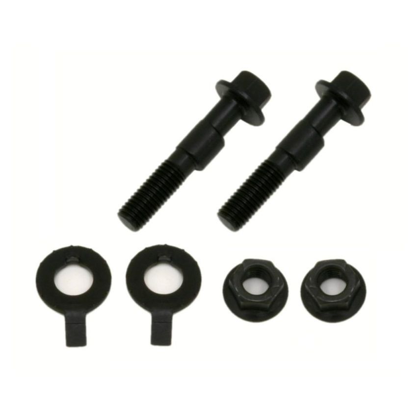 BMR 05-14 S197 Mustang Front Camber Bolts (2 Degree Offset) - Black