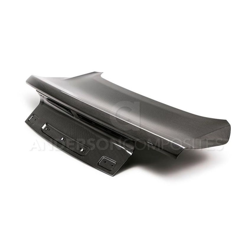 Anderson Composites 15-18 Ford Mustang Type-OE Double Sided Carbon Fiber Decklid