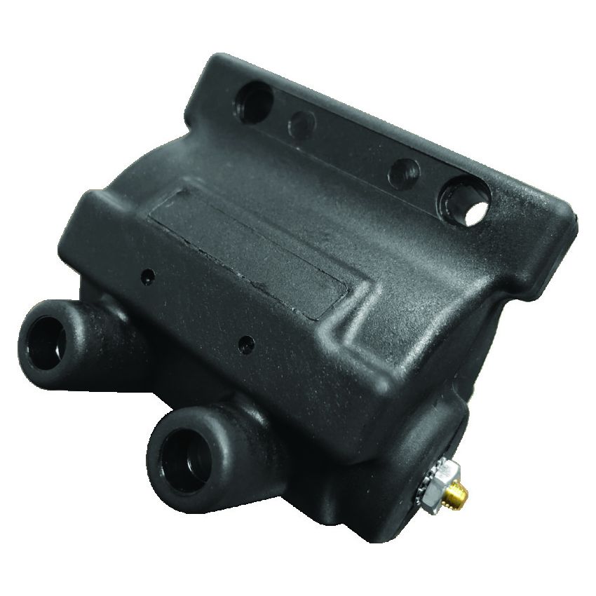 TwinPower 210528 Twin Power 85-99 Big Twin 85-03 XL Exc EFI Power Ignition Coil Black Replaces H-D 31614-83A