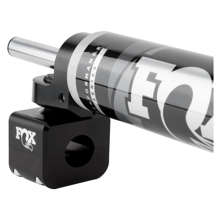 Fox 2017+ Ford Superduty 2.0 Perf Series 8.1in. TS Stabilizer Steering Damper 1-1/8 in Tie Rod