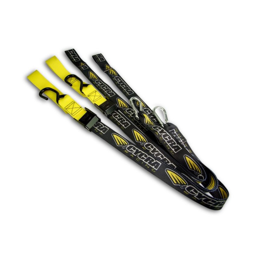 Cycra 1CYC-3081-55 Tie Down Set - Yellow