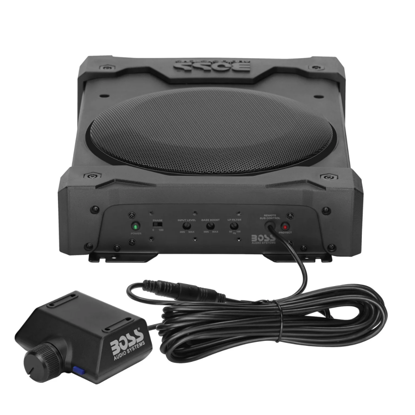 Boss Audio BPS80 8in 800W Amplified Subwoofer System w/ Enclosure - Single