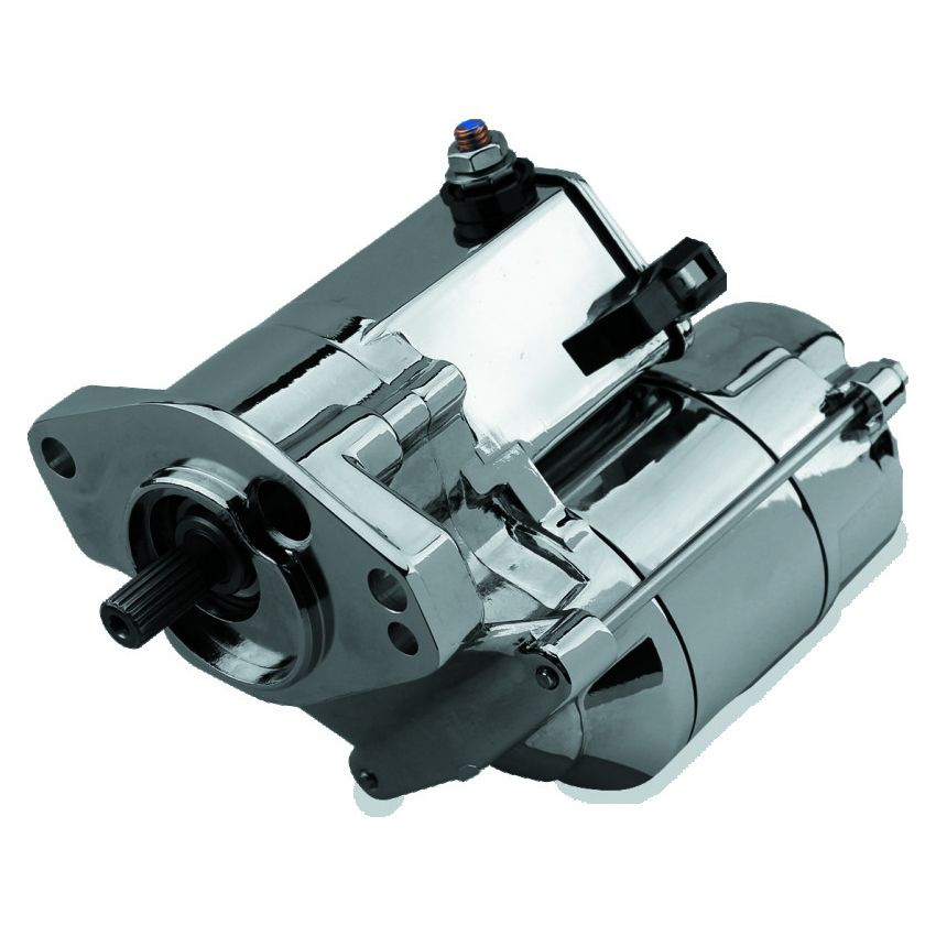 TwinPower 215507 Twin Power 89-06 Big Twin Exc 06 Dyna 1.4 Kw Starter Chrome Rpls H-D 31522-89A 31553-90 31533-94B