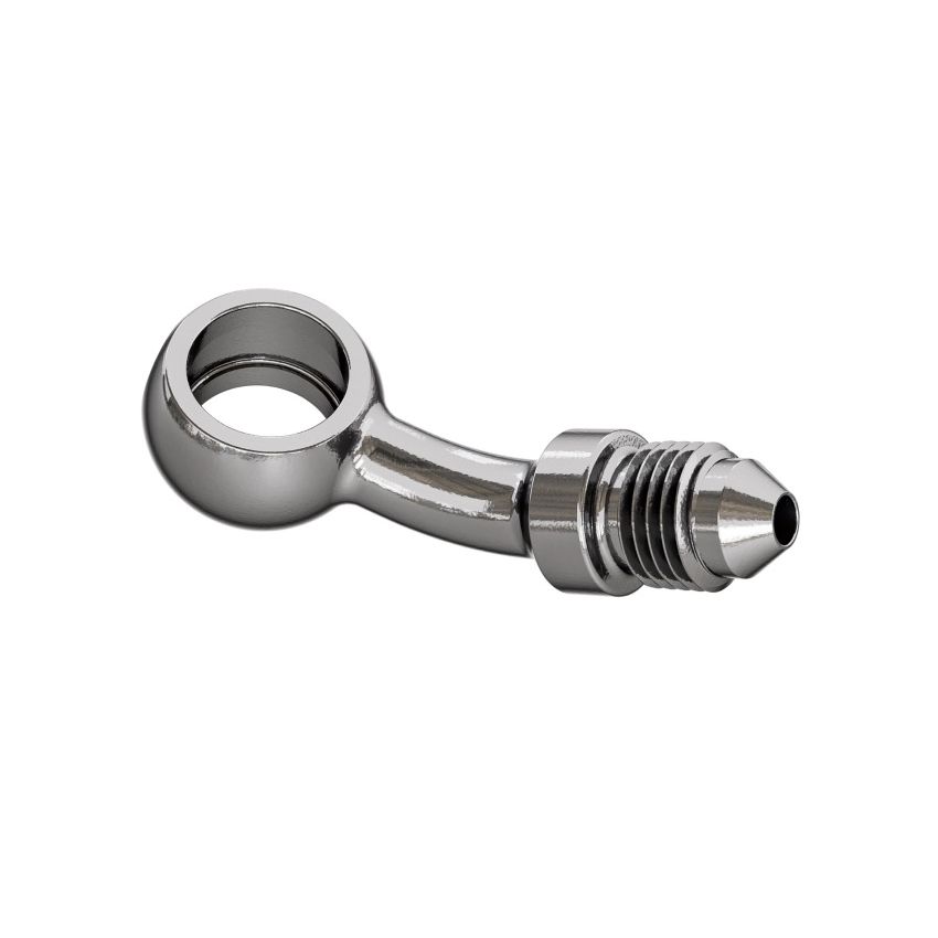 Goodridge P593-03-04C 35 Deg Banjo Adaptor for 7/16 Bolt