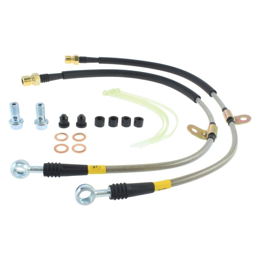 StopTech Stainless Steel Front Brake Lines 12-14 Ford Raptor