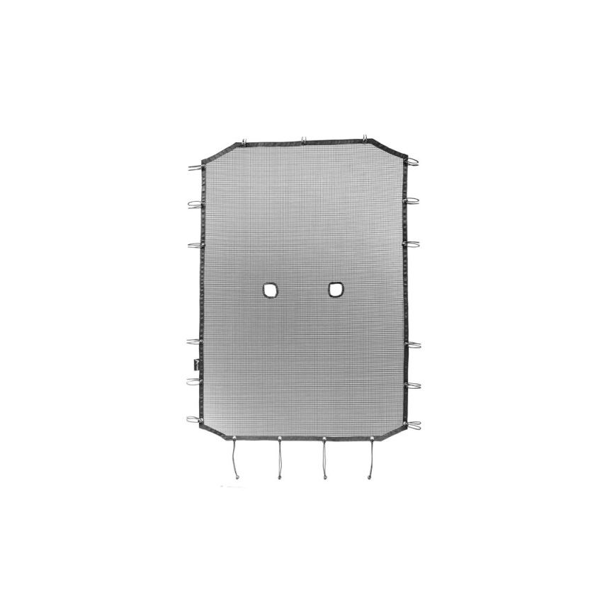 Rampage 90525 2007-2018 Jeep Wrangler(JK) Unlimited California Extended Brief - Black