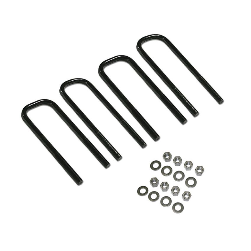 Superlift 11904 U-Bolt 4 Pack 9/16x3x105 Large Radius w/ Hardware