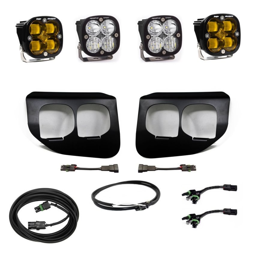Baja Designs 447739UP Squadron SAE/Sport Fog Pocket Light Kit