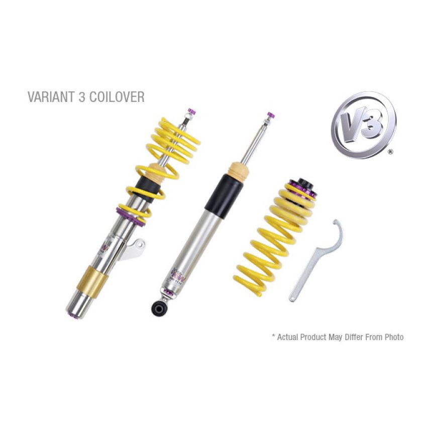 KW 35271046 Coilover Kit V3 12-16 Porsche 911(991) C-2/4 S/GTS w/o PASM; w/ PDCC