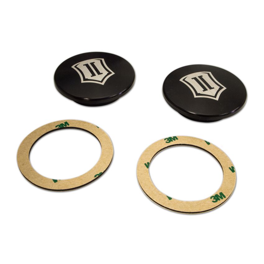 ICON 191011 Tubular Upper Control Arm Billet Cap Set