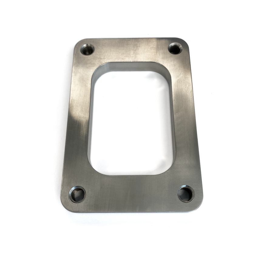 Stainless Bros 603-00056-0100 SS304 T6 Turbo Inlet Flange Undivided - 1/2in / 12.7mm (Threaded)