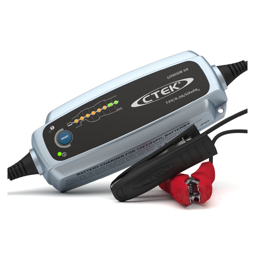 Battery Charger Lithium 12v US