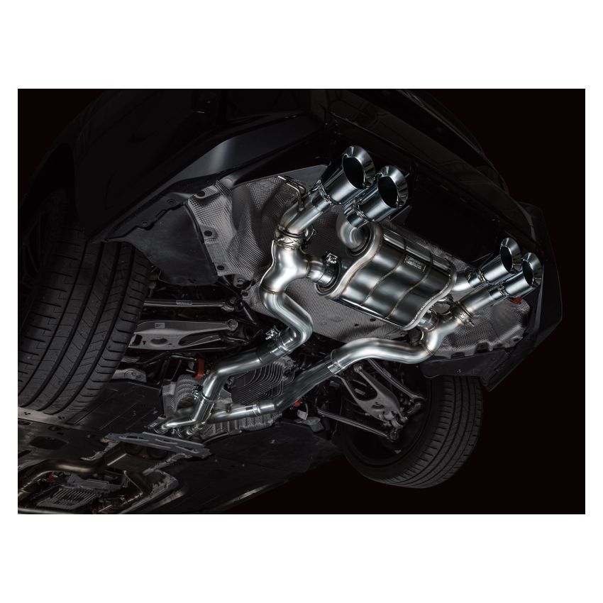 AWE Tuning 3025-42487 23-24 BMW G87 M2 SwitchPath Edition Exhaust - Chrome Silver Tips
