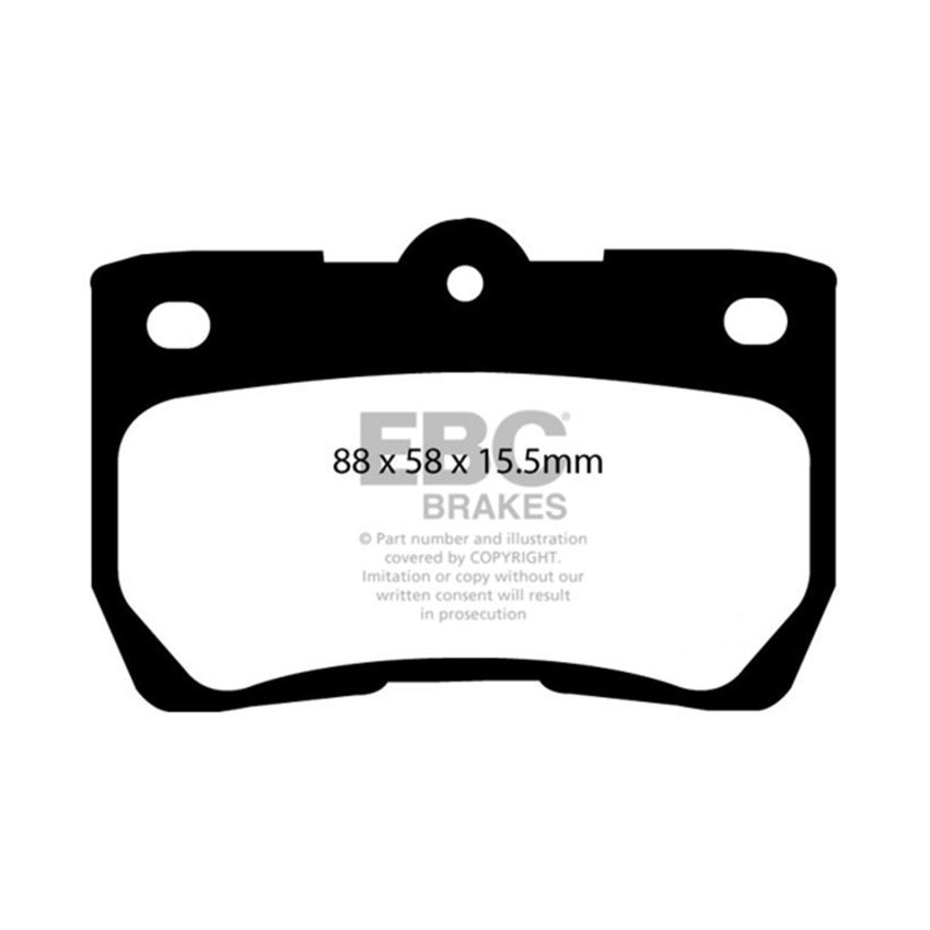 EBC UD1113 06-07 Lexus GS300 3.0 Ultimax2 Rear Brake Pads