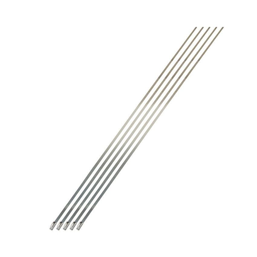 Design Engineering 10202 SS Locking Ties 14in 5pk