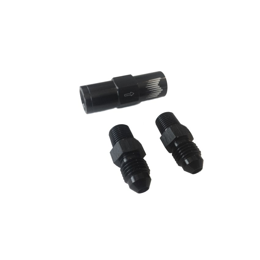 Snow Performance High Flow 4AN Water Check Valve Fittings (For 4AN SS Braided Line Kit)