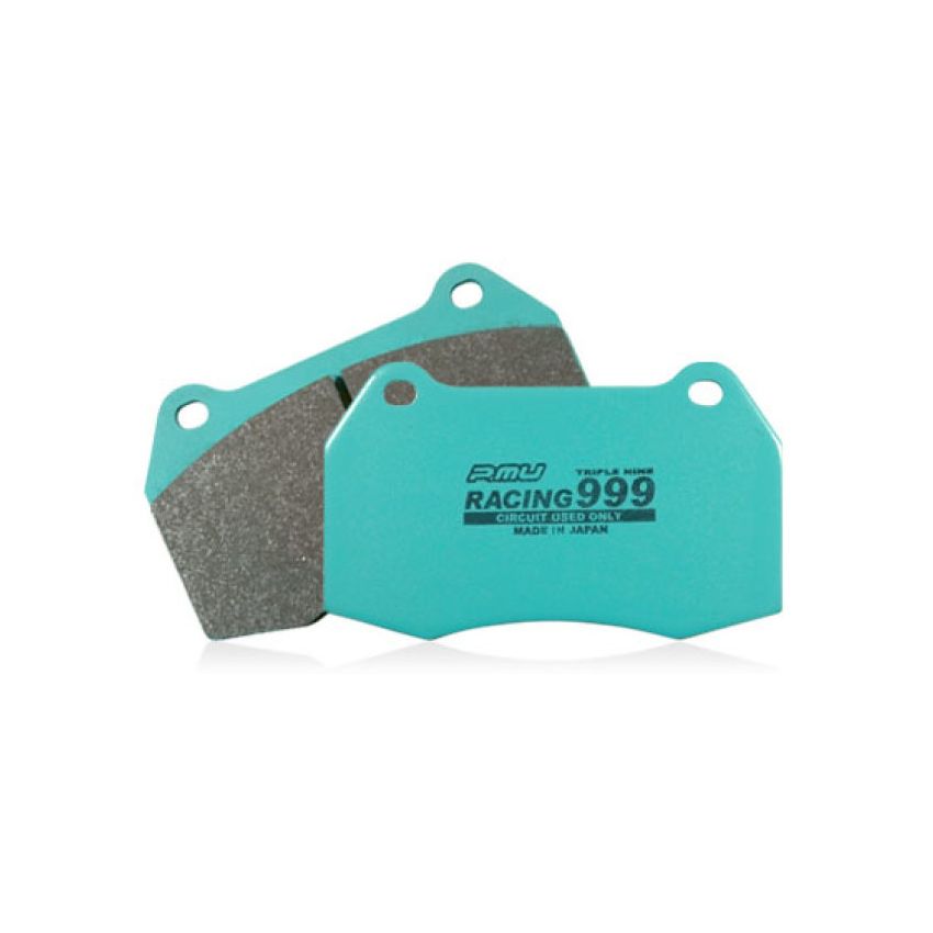 Project Mu 93-98 Toyota Supra Turbo 4 Piston Caliper Front RACING 999 Front Brake Pads