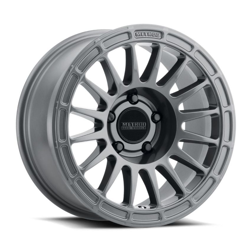 Method MR314 17x7.5 +30mm Offset 5x108 63.4mm CB Gloss Titanium Wheel