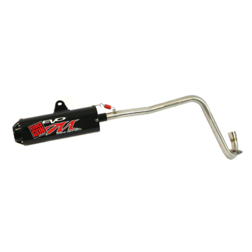Big Gun 13-18 Honda CRF 110F Evo M Series Black Out Full System Exhaust