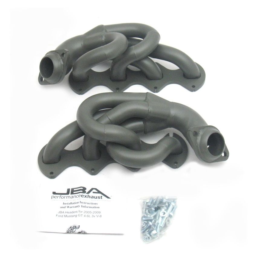 JBA 05-10 Ford Mustang 4.6L 3V 1-5/8in Primary Ti Ctd Cat4Ward Header