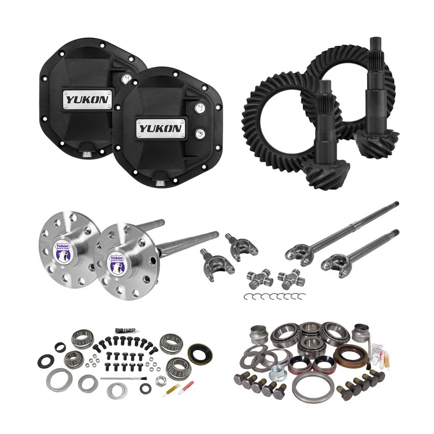 Yukon Gear & Axle YGK016STG4 Yukon Gear & Install Kit Stage 4 Package For Jeep JK (Non-Rubicon) in a 5.13 Ratio