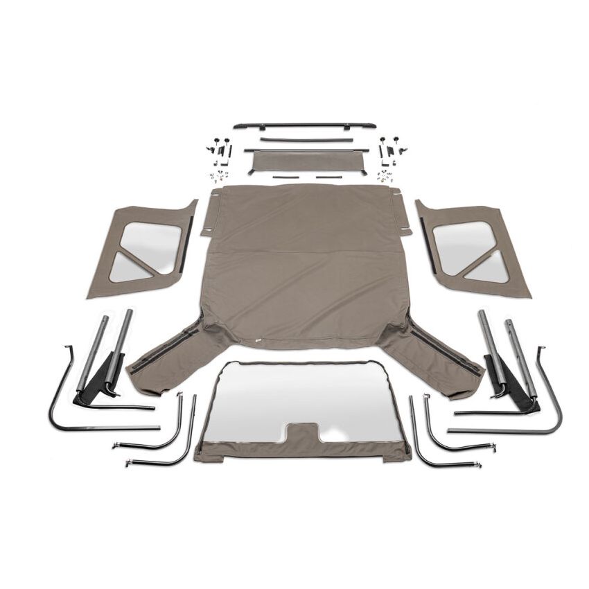 Rampage 68736 1997-2006 Jeep Wrangler(TJ) Complete Top - Khaki