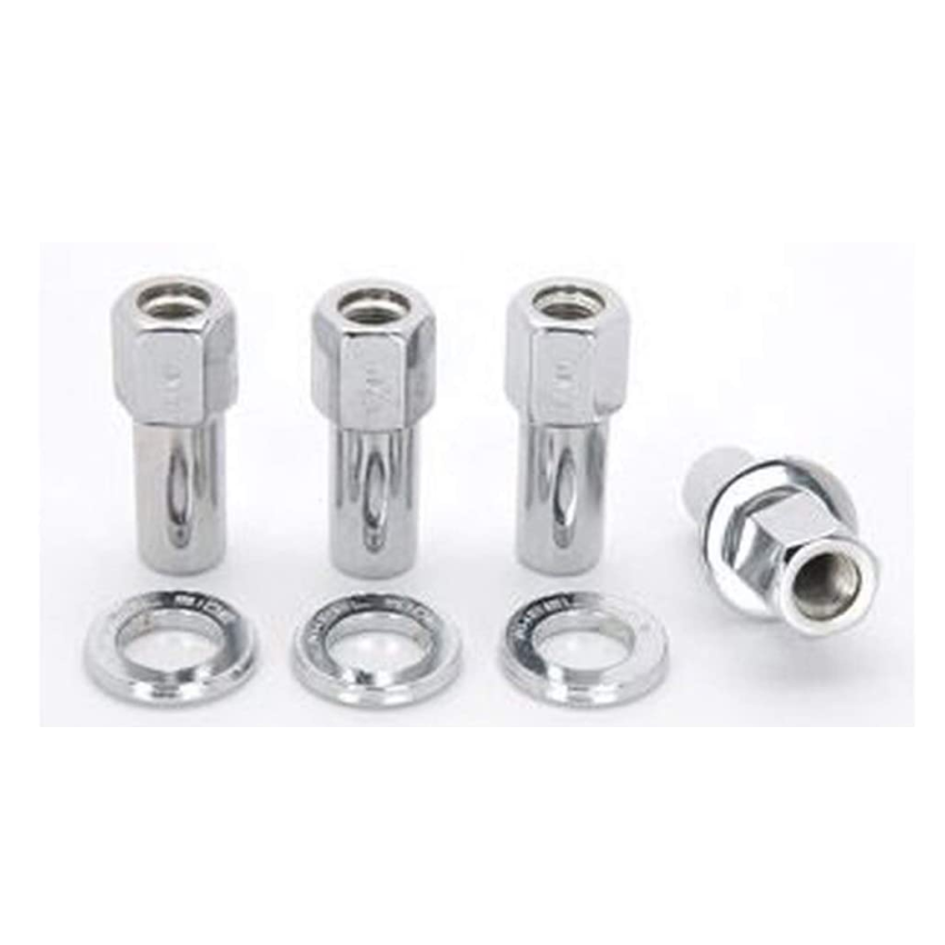 Weld Open End Lug Nuts w/ Centered Washers 1/2in. RH - 4pk.