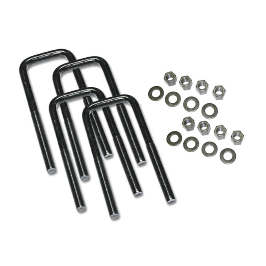 Superlift 10464 U-Bolt 4 Pack 9/16x2-1/2x10 Square w/ Hardware