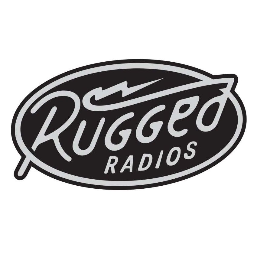 Rugged Radios STICKER-5BOLT-NI Bolt Logo Sticker