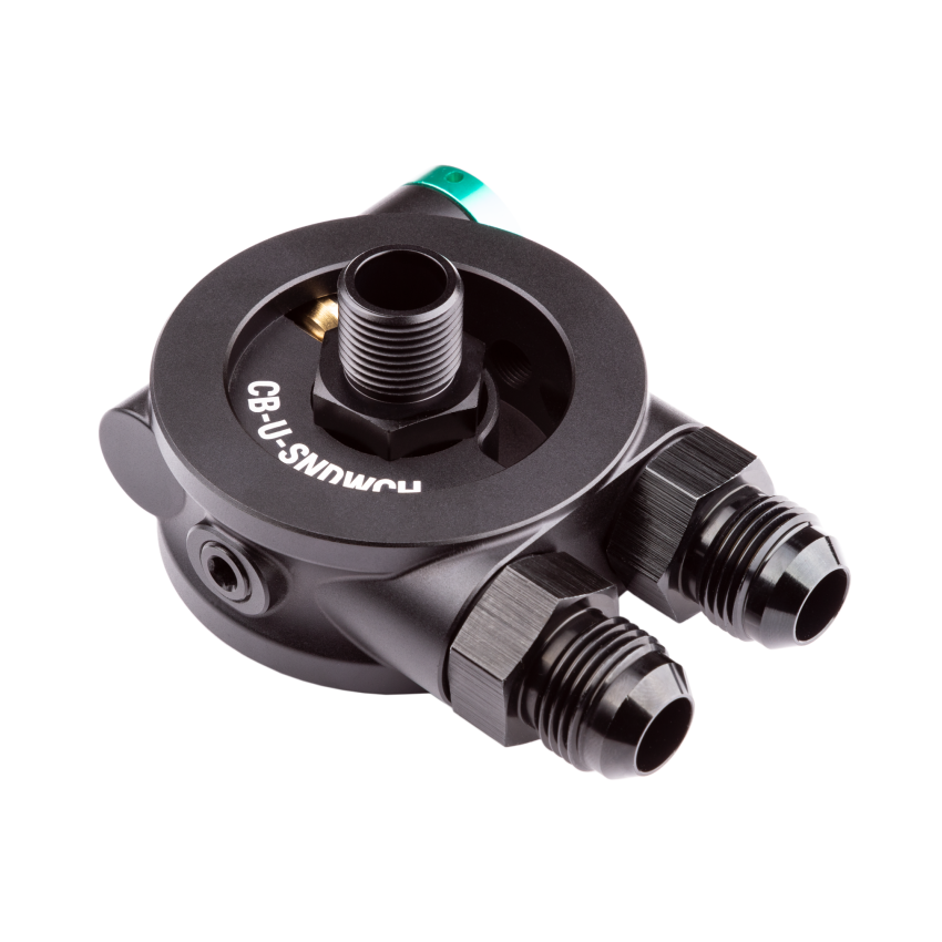 Chase Bays CB-U-34SNDWCH 3/4-16 Thermostatic Oil Sandwich Plate