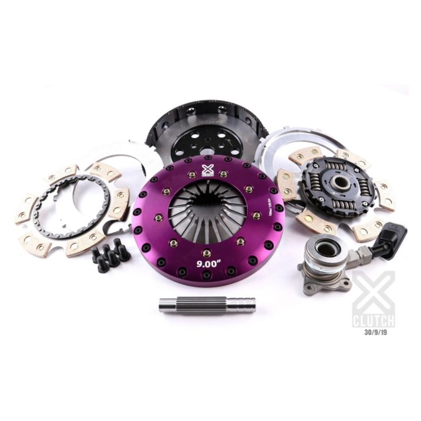 XCLUTCH XKFD23659-2B 13-18 Ford Focus ST 2.0L 9in Twin Sprung Ceramic Clutch Kit