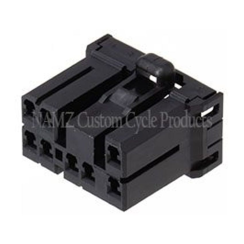 NAMZ NA-173850-2 AMP Multilock 8-Position Female Wire Plug Housing (HD 73158-96BK)