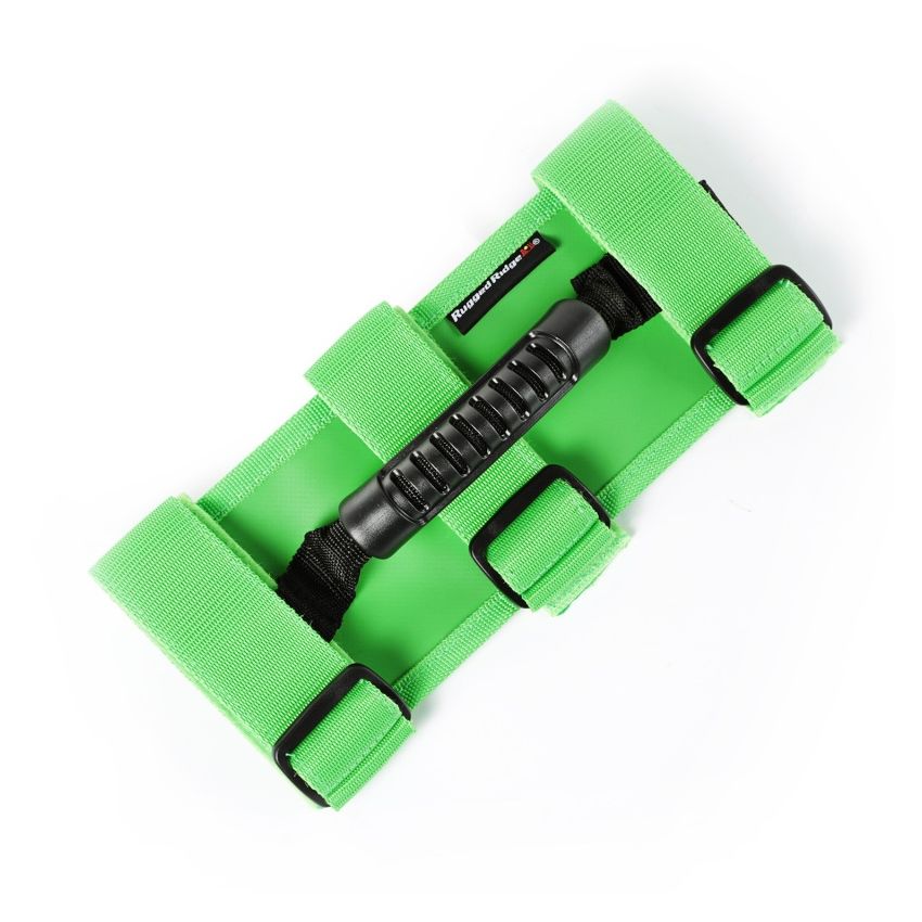 Rugged Ridge Ultimate Grab Handles Green 55-20 CJ/Jeep Wrangler /JT