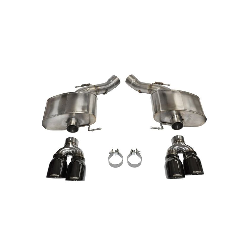 CORSA Performance 14929BLK Corsa 2012-2017 BMW M6 F12 / F13 / F06 Black Sport Axle-Back Exhaust
